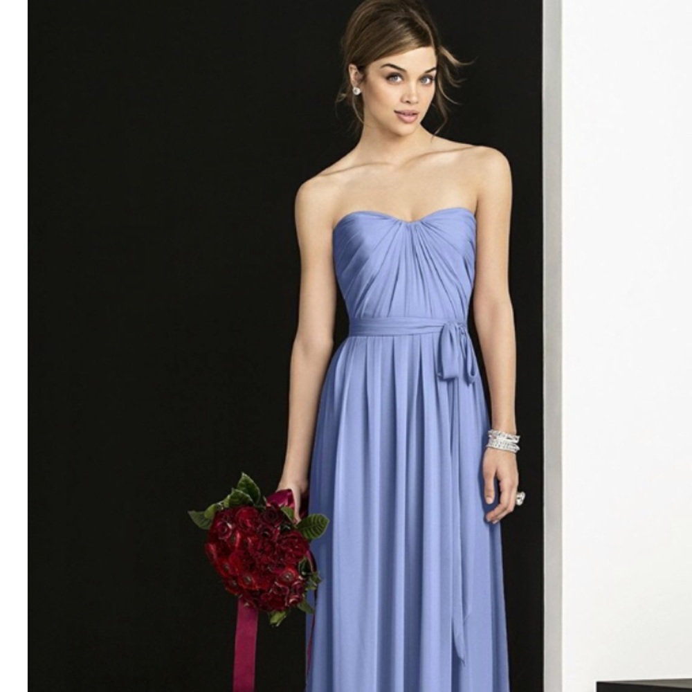 After Six Bridesmaid Dress in Periwinkle-K37